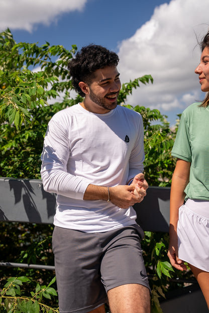 Ultra Soft T-Shirt Long Blanco