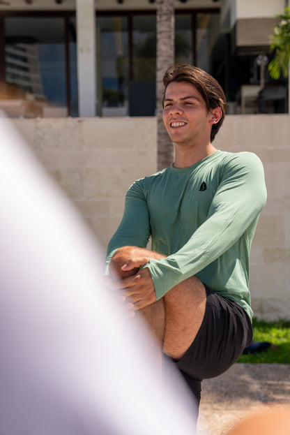 Ultra Soft T-Shirt Long Verde