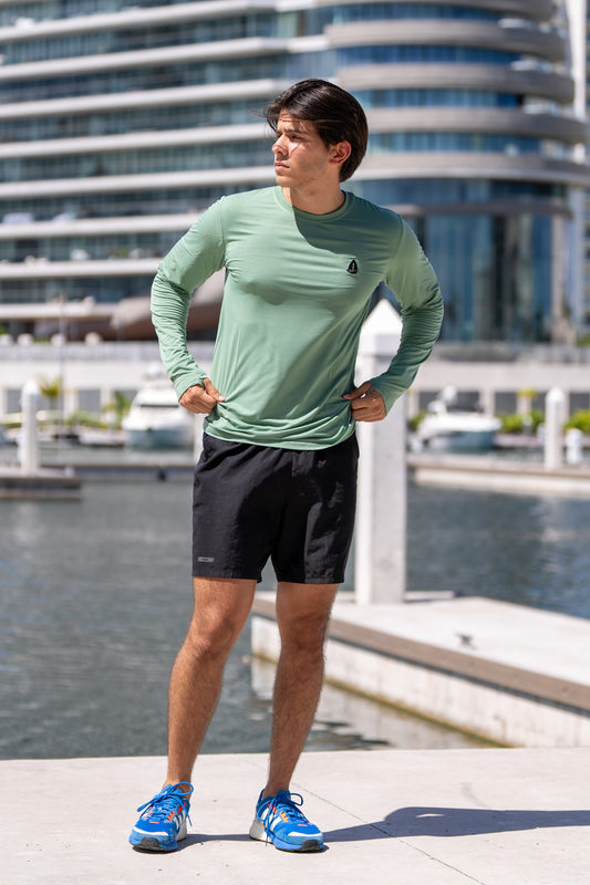 Ultra Soft T-Shirt Long Verde